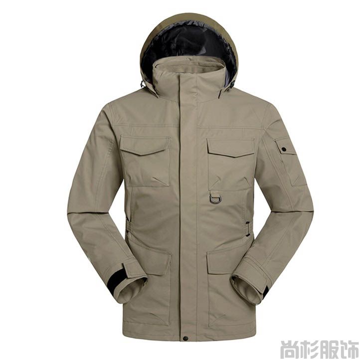 軍綠色兩件套工裝風(fēng)格沖鋒衣(圖11) 軍綠色兩件套工裝風(fēng)格沖鋒衣(圖11)